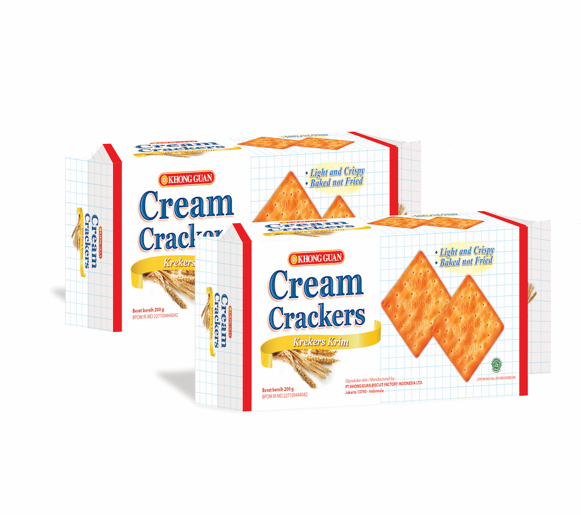 Cream Crackers Desain Kemasan